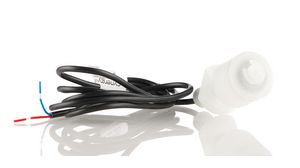 Float Switch, 1m Cable Break Contact (NC) / Make Contact (NO) 25VA 240 VAC / 120 VDC Polypropylene (PP) PVC Cable